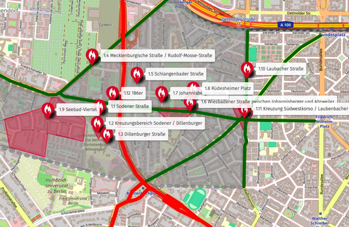 Arbeitspapier Verkehrs -Brennpunkte im Kiez